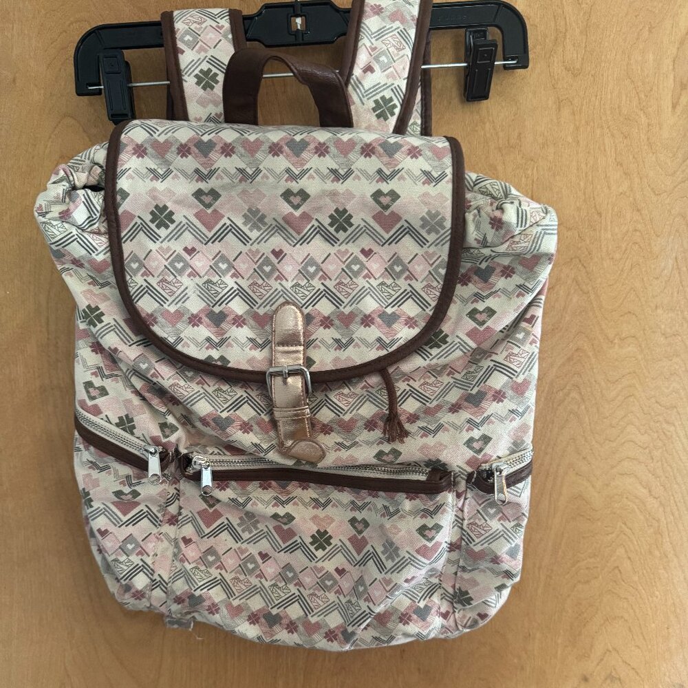 Boho Backpack with lots of pockets